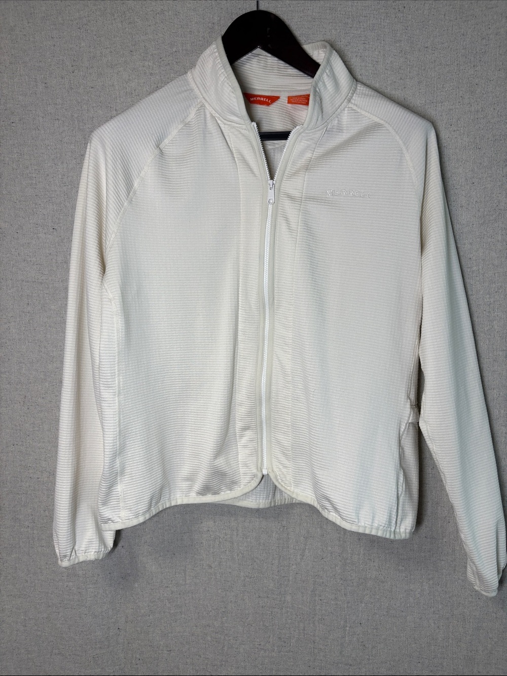 Merrell Women's Cream Full-Zip Lightweight Jacket
